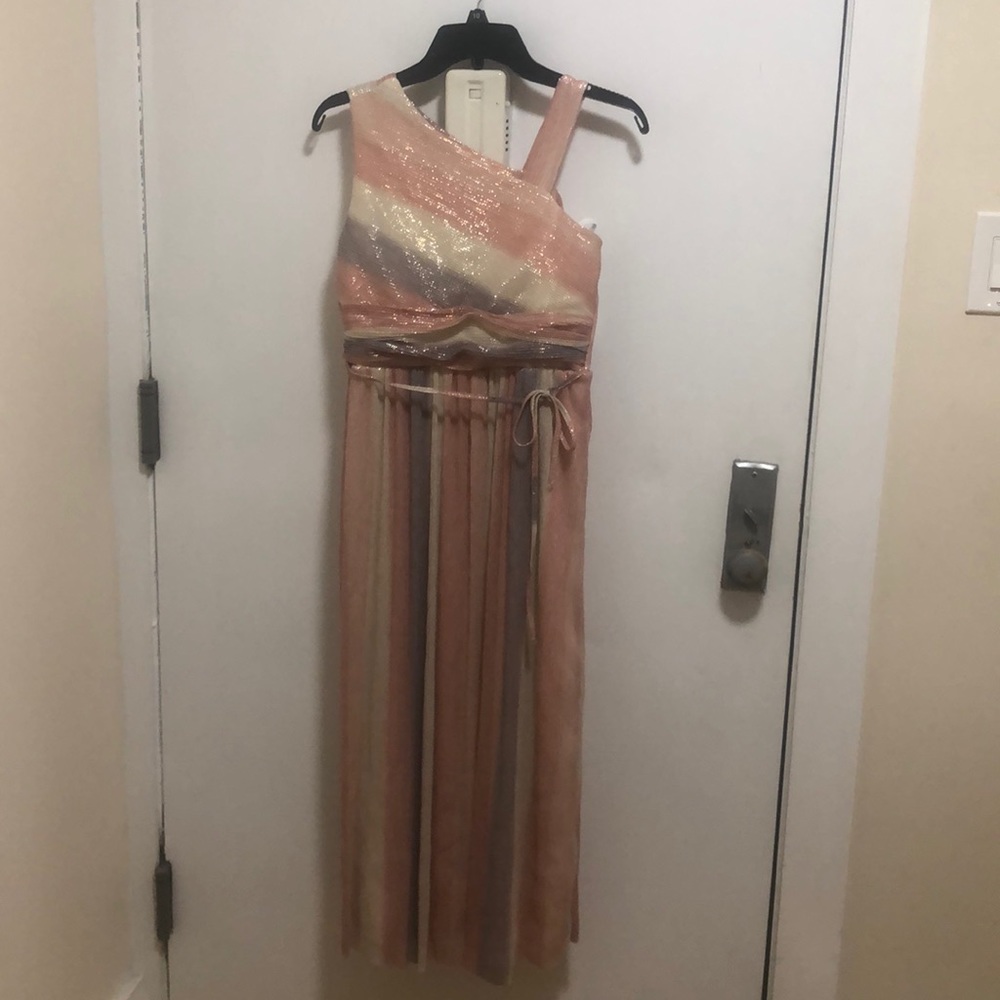 Youth ombré multicolor maxi dress